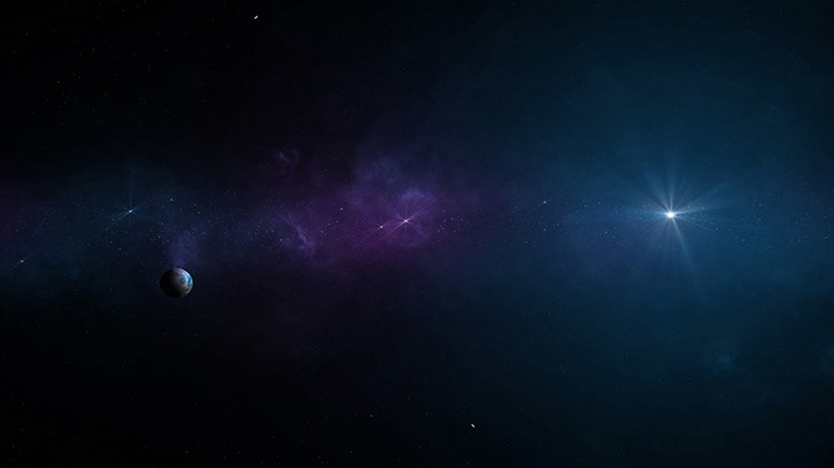 图片[3]-五张精美宇宙星空星球PPT背景图片-第一PPT