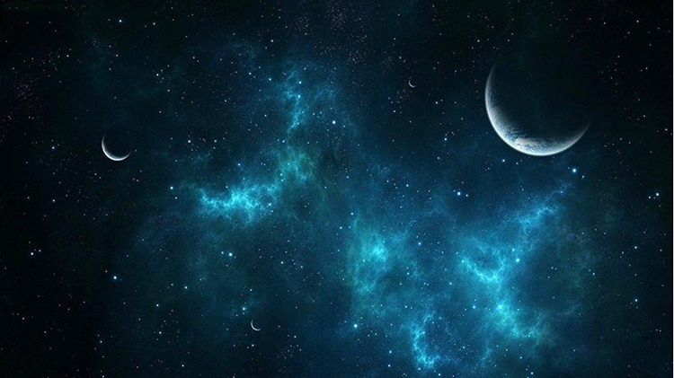 图片[4]-五张精美宇宙星空星球PPT背景图片-第一PPT