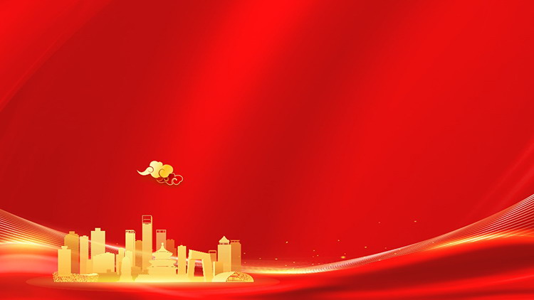 图片[5]-8张红色喜庆节日PPT背景图片-第一PPT