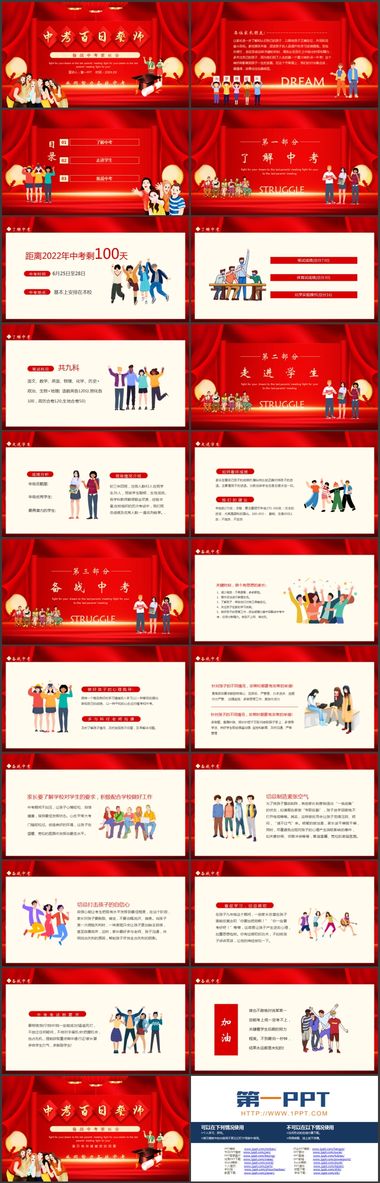 图片[2]-初三家长会-第一PPT